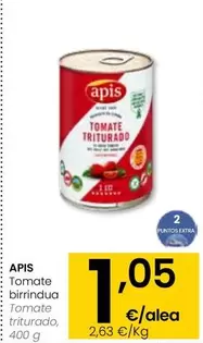 Oferta de Apis - Tomate Triturado por 1,05€ en Eroski