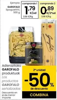 Oferta de Garofalo - Spaguettini por 1,79€ en Eroski