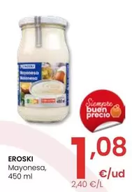 Oferta de Eroski - Mayonesa por 1,08€ en Eroski