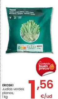 Oferta de Eroski - Judias Verdes Planas por 1,56€ en Eroski