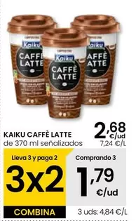 Oferta de Kaiku - Caffè Latte por 2,68€ en Eroski