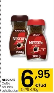 Oferta de Nescafé - Cafés Solubles por 6,95€ en Eroski