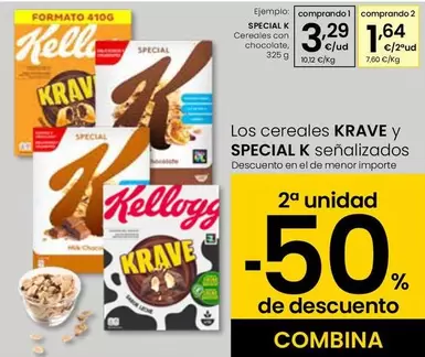 Oferta de Special K - Cereales Con Chocolate por 3,29€ en Eroski
