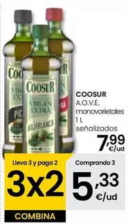 Oferta de Coosur - A.O.V.E. Monvariedades por 7,99€ en Eroski