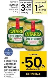 Oferta de Gvtarra - Repollo Troceado por 3,29€ en Eroski