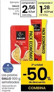 Oferta de Gallo - Spaguetti por 2,56€ en Eroski