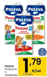 Oferta de Puleva - Productos Senalizados por 1,79€ en Eroski