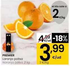Oferta de Premier - Naranja  por 3,99€ en Eroski