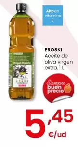 Oferta de Eroski - Aceite De Oliva Virgen Extra por 5,45€ en Eroski