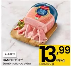 Oferta de Campofrío - Jamón Cocido Extra  por 13,99€ en Eroski