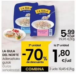 Oferta de La Gula Del Norte - Gulas por 5,99€ en Eroski