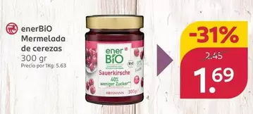 Oferta de Enerbio - Mermelada De Cerezas  por 1,69€ en Rossmann