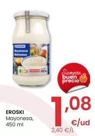 Oferta de Eroski - Mayonesa por 1,08€ en Eroski