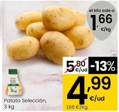 Oferta de Patata Seleccion por 4,99€ en Eroski