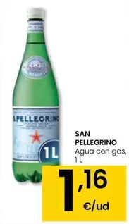 Oferta de San Pellegrino - Agua Con Gas por 1,16€ en Eroski