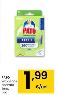 Oferta de Pato - Wc Discos Aparato Lima por 1,99€ en Eroski