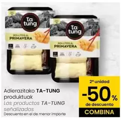 Oferta de Ta Tung - Los Productos Senalizados en Eroski