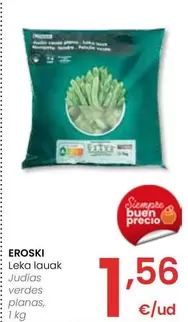 Oferta de Eroski - Judias Verdes Planas por 1,56€ en Eroski