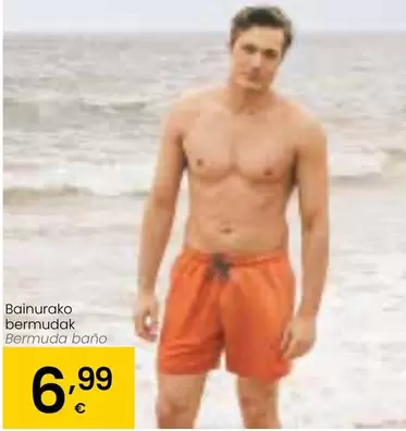 Oferta de Bermuda Bano por 6,99€ en Eroski