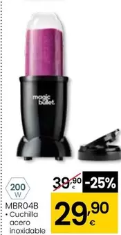 Oferta de Cuchilla Acero Inoxidable por 29,9€ en Eroski