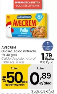 Oferta de Gallina Blanca - Caldo De Pollo Natural  por 1,79€ en Eroski