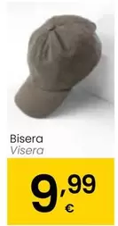 Oferta de Visera por 9,99€ en Eroski