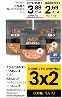 Oferta de Pizarro - Nuez En Grano por 3,89€ en Eroski