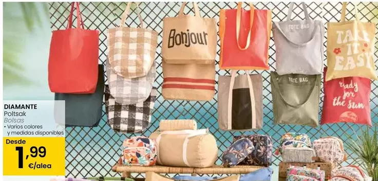 Oferta de Diamante - Bolsas por 1,99€ en Eroski