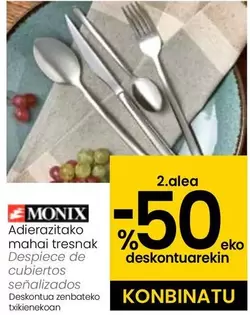 Oferta de Monix - Despiece De Cubiertos  en Eroski