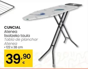 Oferta de Cuncial - Tabla De Planchar Atenea por 39,9€ en Eroski