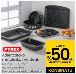 Oferta de Pyrex - Moldes Metal Senalizados en Eroski