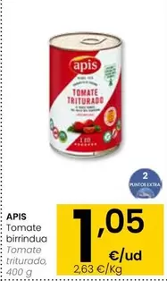 Oferta de Apis - Tomate Triturado por 1,05€ en Eroski
