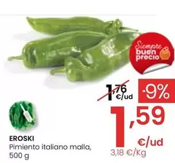 Oferta de Eroski - Pimiento Italiano  por 1,59€ en Eroski