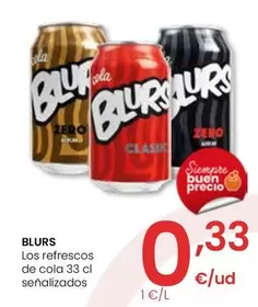 Oferta de Blurs - Los Refrescos De Cola por 0,33€ en Eroski