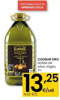 Oferta de Coosur - Oro Aceite De Oliva Virgen por 13,25€ en Eroski