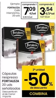 Oferta de Fortaleza - Cafe Intensisimo por 7,09€ en Eroski