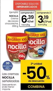 Oferta de Nocilla - Crema De Cacao Chocoleche por 6,39€ en Eroski