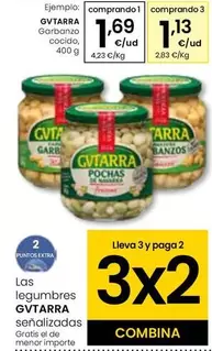 Oferta de Gvtarra - Garbanzo Cocido por 1,69€ en Eroski
