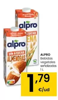 Oferta de Alpro - Bebidas Vegetales Senalizados por 1,79€ en Eroski