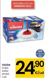 Oferta de Vileda - Cubo Turbo Smart por 24,9€ en Eroski