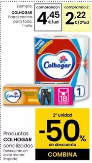 Oferta de Colhogar - Papel Cocina Para Todo por 4,45€ en Eroski