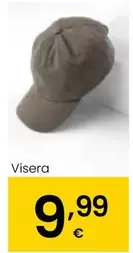 Oferta de Visera por 9,99€ en Eroski
