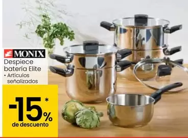 Oferta de Monix - Desience Bateria Elite en Eroski