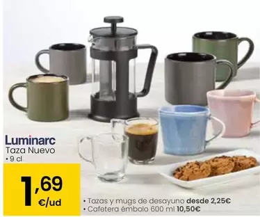 Oferta de Luminarc - Taza Nuevo por 1,69€ en Eroski