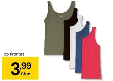 Oferta de Top Tirantes por 3,99€ en Eroski