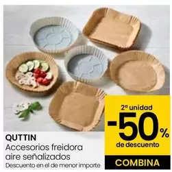 Oferta de Quttin - Accesorios Freidora Aire Senalizados en Eroski