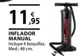 Oferta de Inflador Manual por 11,95€ en CMB Bricolage