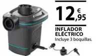 Oferta de Inflador Eléctrico por 12,95€ en CMB Bricolage