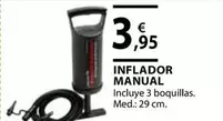 Oferta de Inflador Manual por 3,95€ en CMB Bricolage