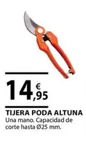Oferta de Altuna - Tijera Poda Altuna por 14,95€ en CMB Bricolage